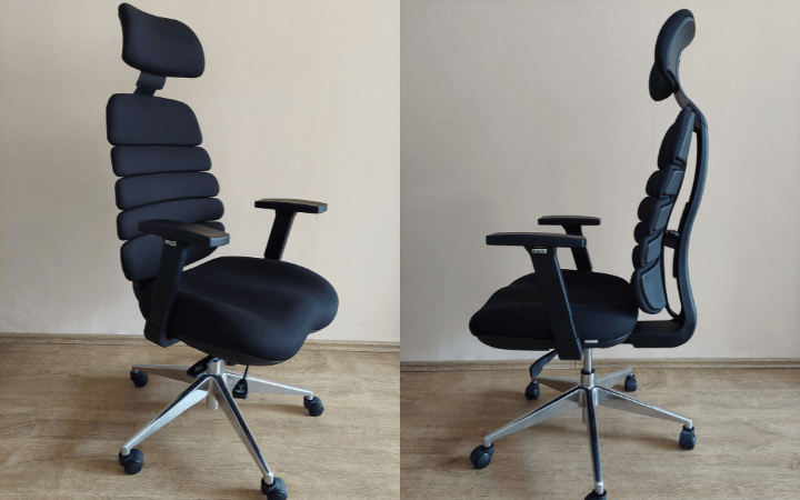 Ergonomická kancelárska stolička SPINE – RECENZIA A SKÚSENOSTI