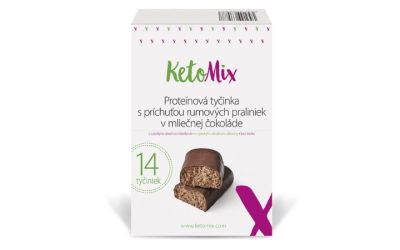 KetoMix proteínové tyčinky s príchuťou – RECENZIE A SKÚSENOSTI