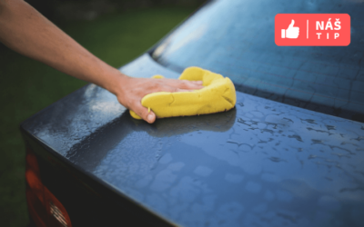 Sada na umývanie auta a čistiace prostriedky na auto