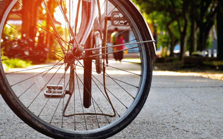 Ako zistiť veľkosť kolesa na bicykli