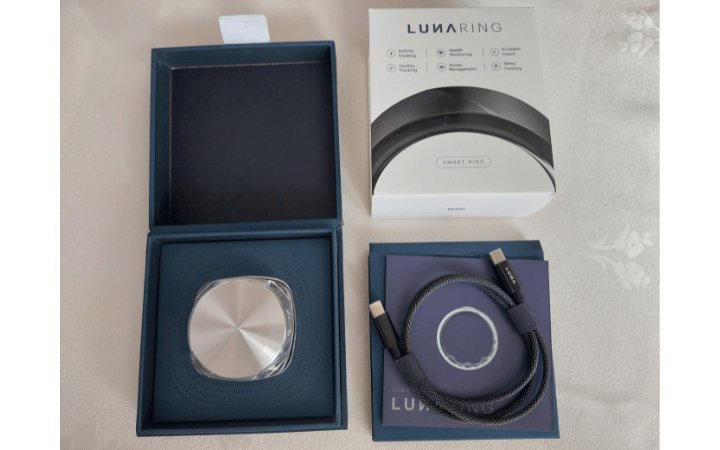 Krabička, káblik a nabíjacie puzdro Luna Ring 2.0