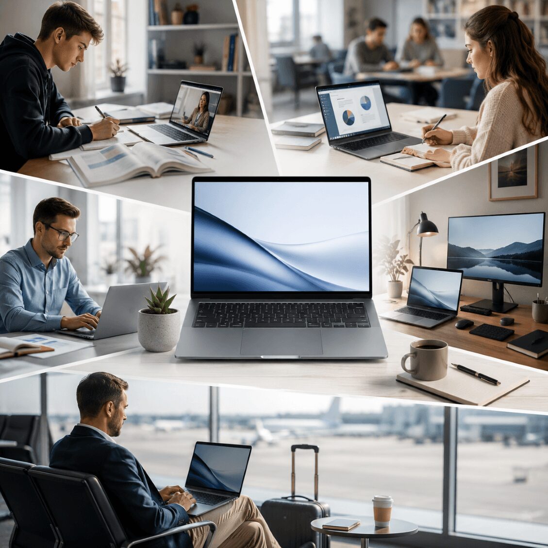 Notebook pre študenta, na prácu, pre manažéra a pracovné cesty
